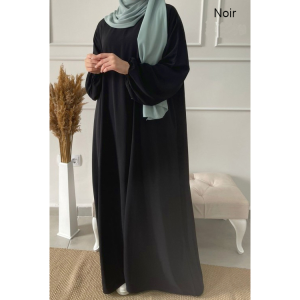 Abaya ample qualité supérieure - Soie de Médine