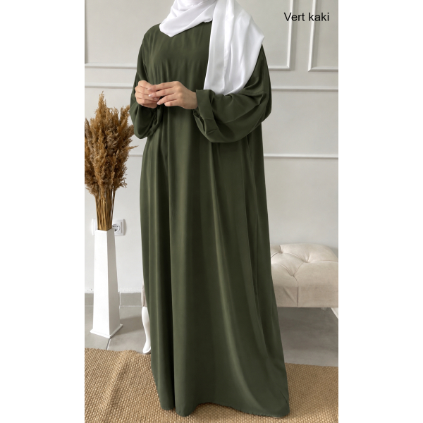 Abaya ample qualité supérieure - Soie de Médine