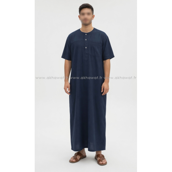 Cotton style IKAF Qamis - Short sleeves