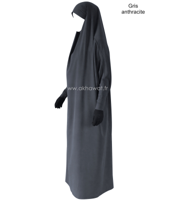 Tight sleeves - Full length jilbab - Light microfibre