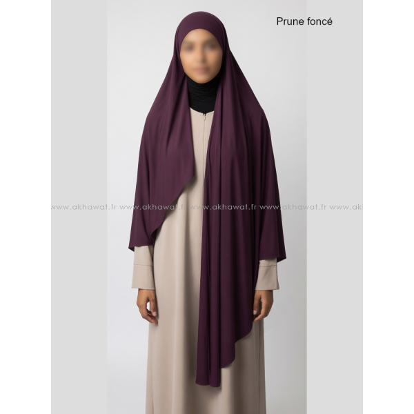 Hijab avec bandeau à nouer - Coton Modal