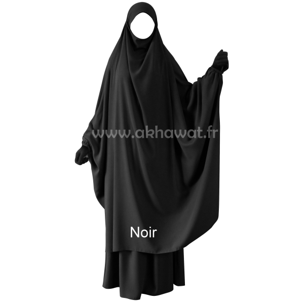 Jilbab 2 pièces Papillon jupe - Microfibre Léger