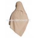 Hijab crêpe - carré 150 cm