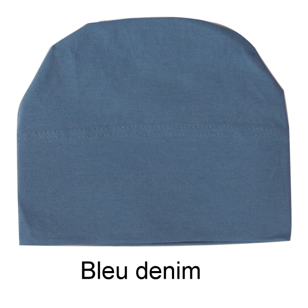 Bonnets fermé Coton - bleu denim