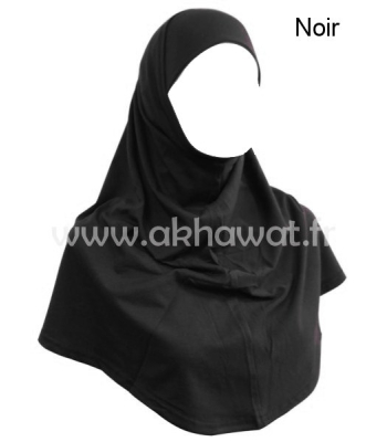 2 pieces hijab - Cotton