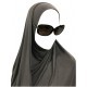 Ready to wear Hijab - Viscose - Special glasses/headphones