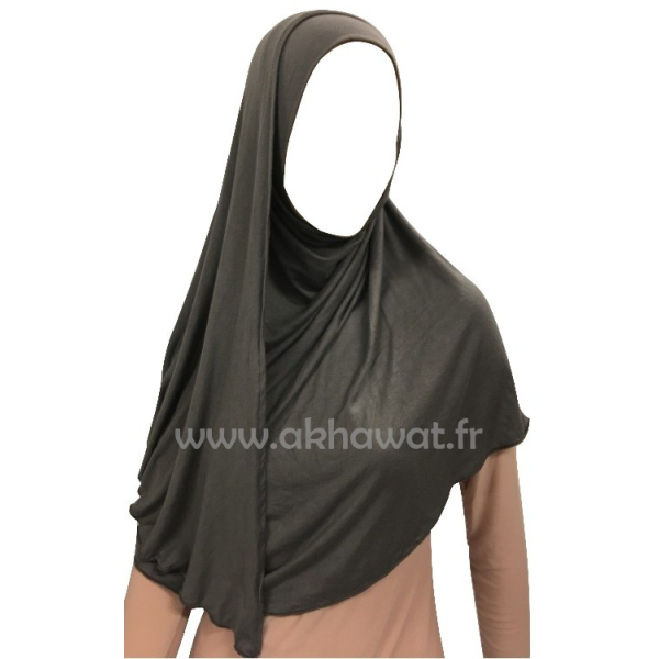 Hijab facile à enfiler - Viscose  - spécial écouteurs/lunettes