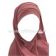 Ready to wear - pleated hijab - Crepe