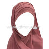 Hijab plissé prêt à enfiler - Mousseline crêpe