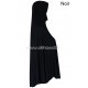 One piece long hijab