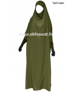 Stretch sleeves - Full length jilbab - Light microfibre