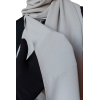 Grand hijab opaque - Mousseline crêpe