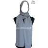 Grand hijab opaque - Mousseline crêpe