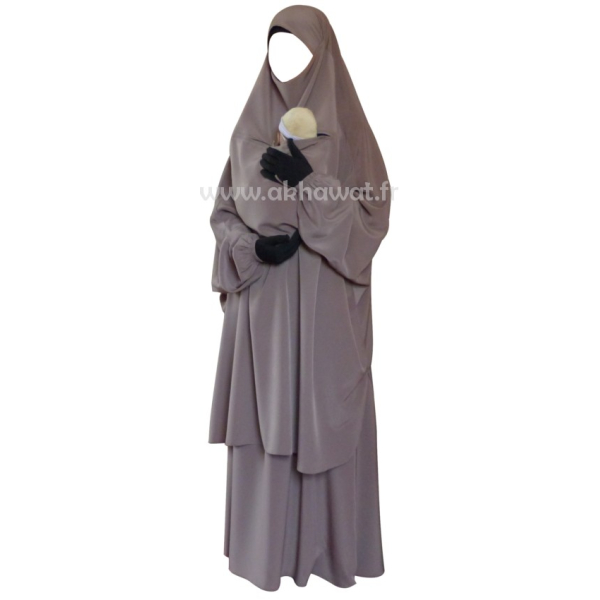 Jilbab Maternité - Microfibre Léger - El bassira