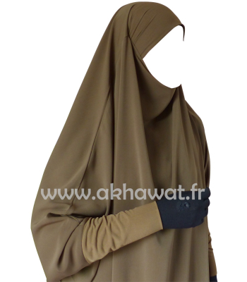 Stretch sleeves Jilbab with harem pants - Light microfibre