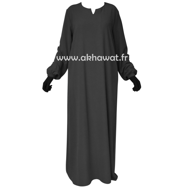 abaya-elastique-caviary-elbassira-akhawat-face