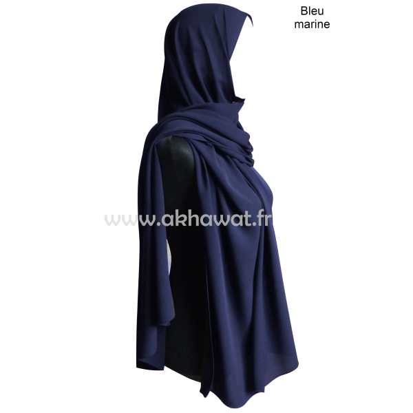 Opaque crepe Hijab - Rectangle