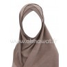 Hijab bonnet intégré - Maille