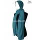 Grand hijab opaque - Mousseline crêpe