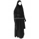 Jilbab manches lycra - 2 pièces papillon jupe - Microfibre Léger