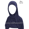 Hijab bonnet intégré simple - Viscose