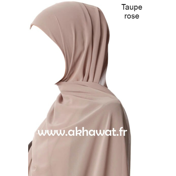 Châle mousseline crêpe - Plusieurs couleurs