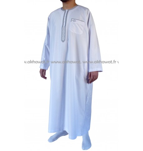 Qamis Qatary "cotton" - Avec pantalon