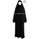Tie back Khimar - Light microfibre