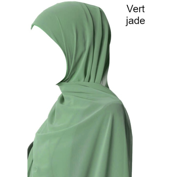 Châle mousseline crêpe - Plusieurs couleurs