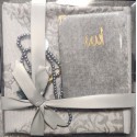 Gift box : Quran + Tasbeeh + Prayer rug