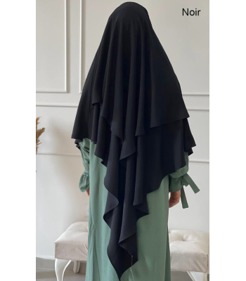 Khimar double voile - Jazz