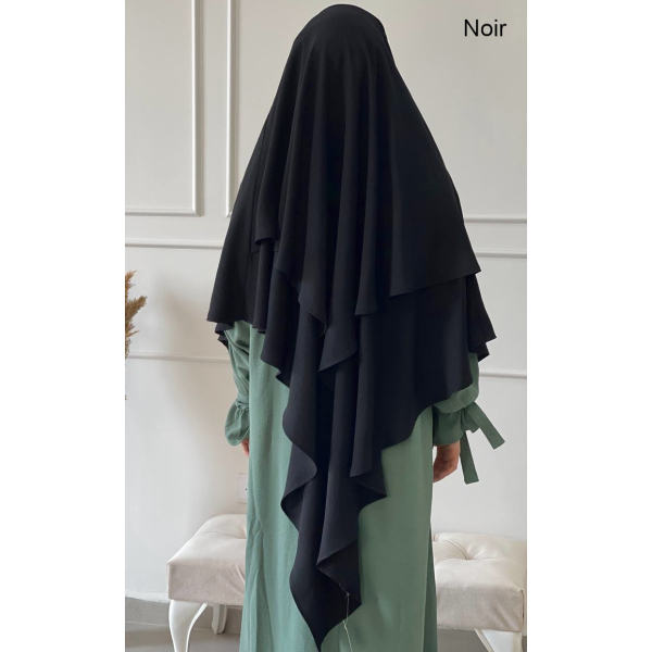 Khimar double voile - Jazz